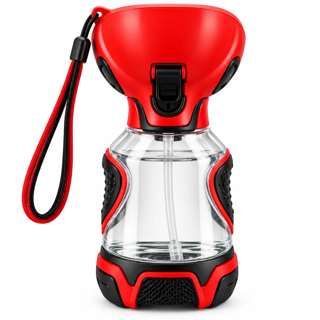 PawSip™ Portable Dog Water Bottle & Dispenser -back view