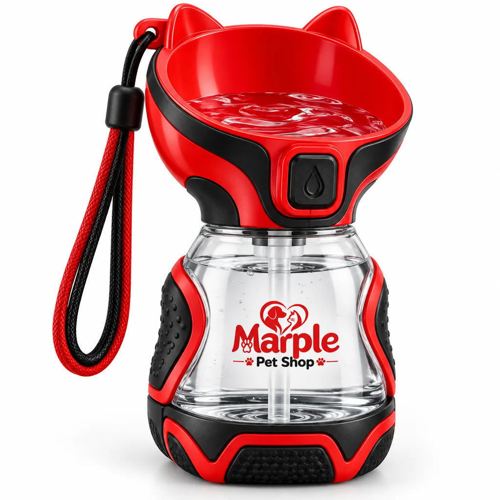 PawSip™ Portable Dog Water Bottle & Dispenser – front view