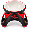 PurrDine™ Elevated Ceramic Cat Feeding Bowl -front view