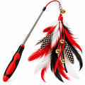 PurrMotion™ Interactive Feather Wand Toy Main view koro.