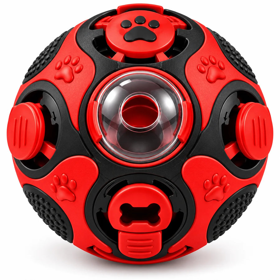 PawTrek™ Interactive Treat-Dispensing Puzzle Ball front view