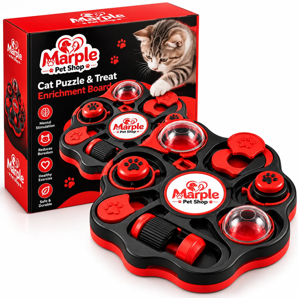 Datcat Puzzle & Treat Enrichment Board packaging view