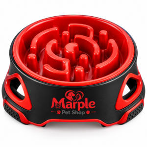 Non-Slip Slow Feeder Dog Bowl