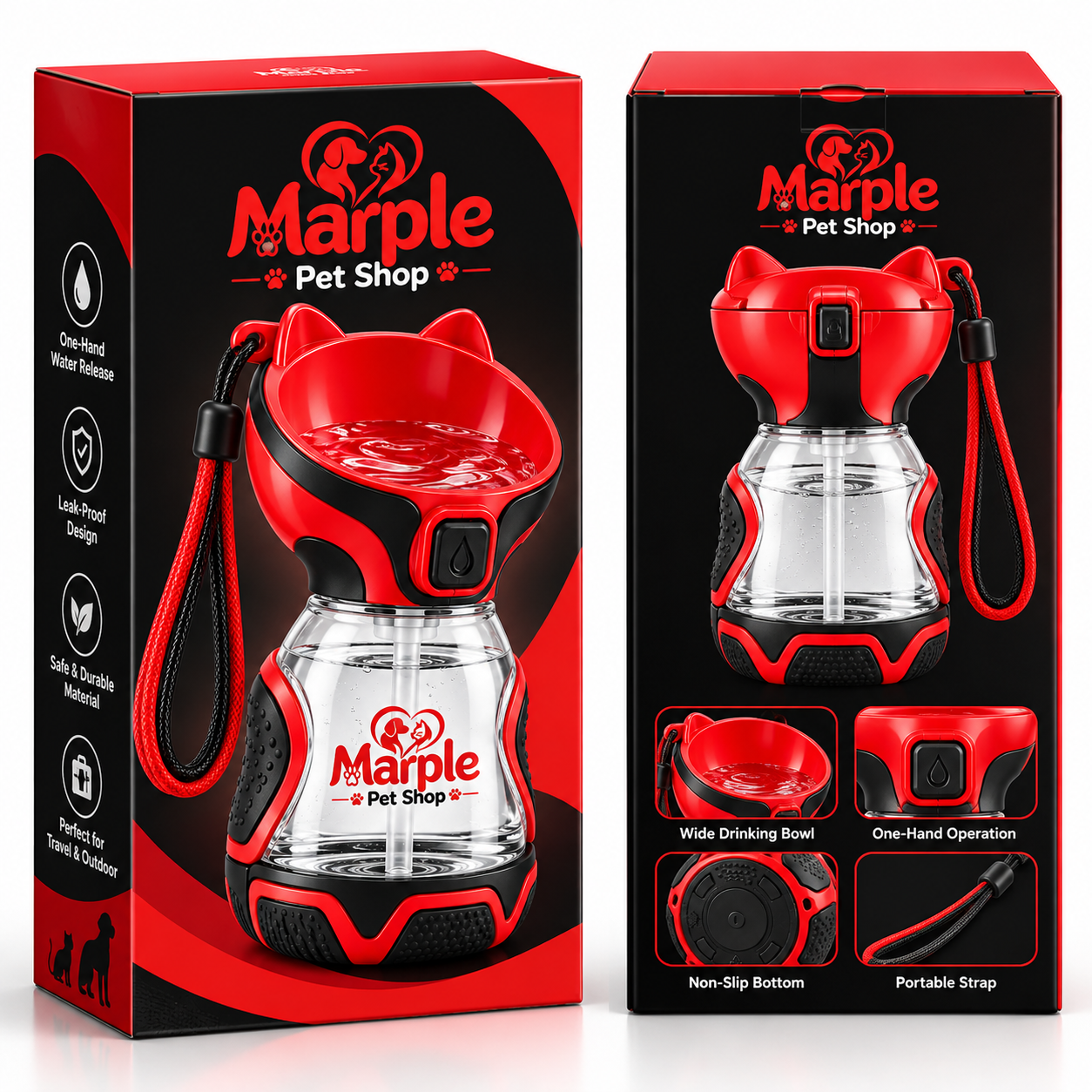 Portable Dog Water Bottle & Dispense - Image 5